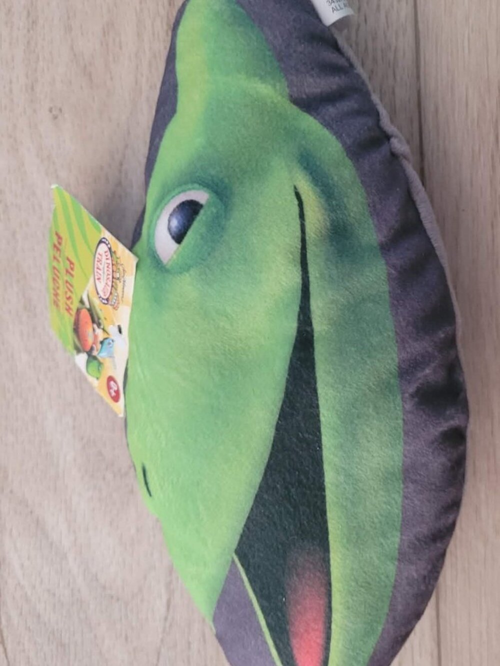 new PBS kids DINOSAUR TRAIN DON PTERANODON head PLUSH green dino